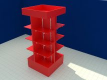 exhibidor, mobiliario para comercio