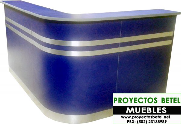 mueble para recepcion