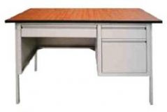 escritorio secretarial metalico