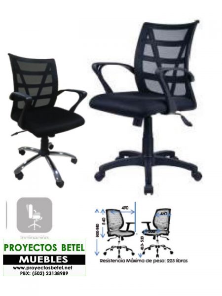 silla para oficina en Guatemala