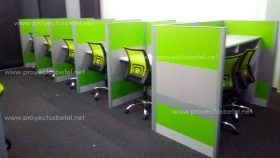 Paneleria modular call center