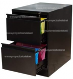 archivo o archivero metalico de 2 gavetas