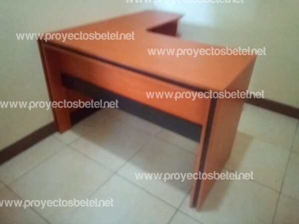 Escritorio L 120x120 sin gavetas