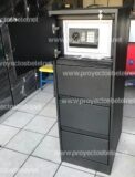 Archivo metalico de 3 gavetas con caja de seguridad