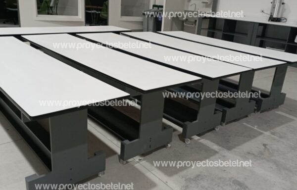 Mesas para comedor con rodos