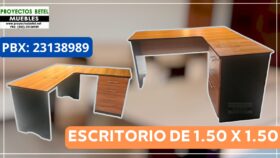 Escritorio en forma de L en medida de 150x150