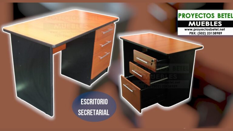 Escritorio secretarial, escritorio ejecutivo