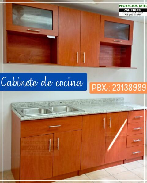 Gabinete de cocina con aereo