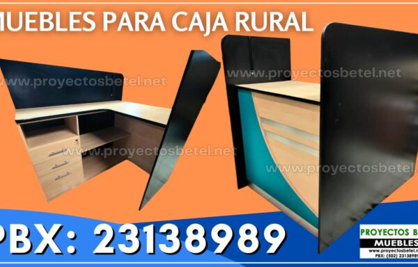 Mueble caja rural L