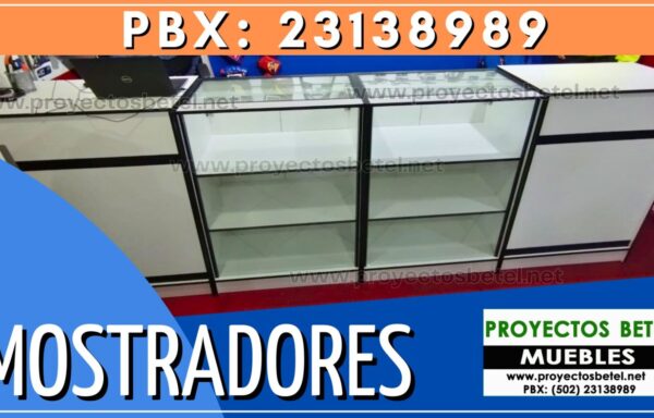 Mostrador 4 modulos