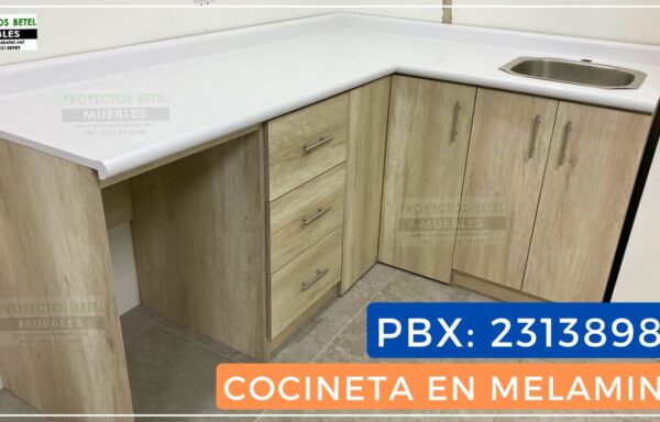 gabinete en forma de L