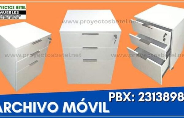 Archivo movil melamina