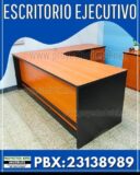 Escritorio L de 150x150 en melamina ejecutivo